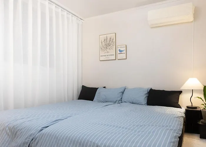 Hana Bom 1-min To Gwangalli Mid-century Style Family And Baby-friendly Weekly Plan 아파트